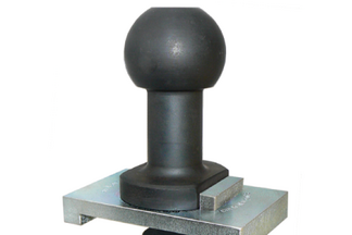 High-rise 50mm Towball and Baseplate Kit - 3/4" shank 2000kg