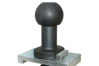 High-rise 50mm Towball and Baseplate Kit - 7/8" shank 3500kg