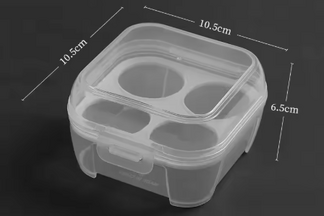 4 space egg carton