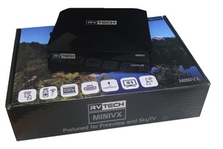 RV Tech Mini VX Satellite Receiver - Sky Card - HDMI 12V